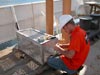 Sonsub Inc. ROV Innovator technician preparing for the mission