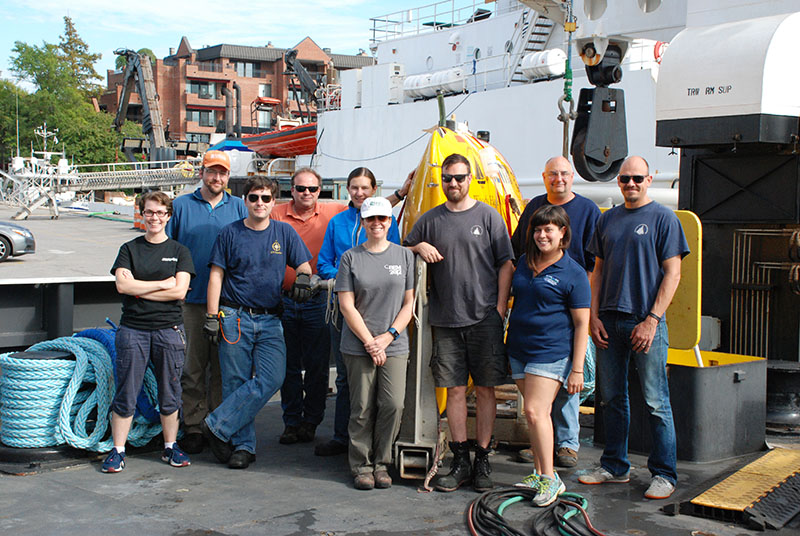 The DEEP SEARCH science team at the end of the 2017 expedition. The DEEP SEARCH science team at the end of the 2017 expedition.