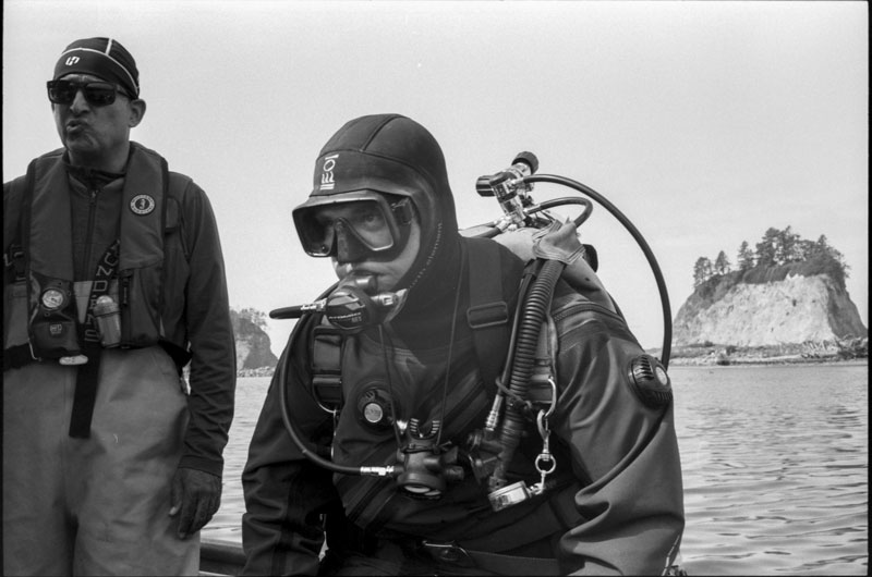 Preparing to Dive