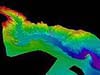 3-D image of  Astoria canyon, looking southeast