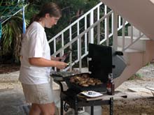 girl scouts prepare dinner girl scouts prepare dinner
